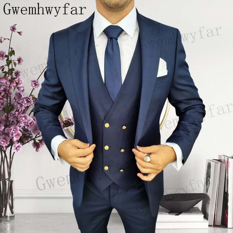 Men Formal Wear Pants - Gwenhwyar tuksedo pria, jaket Blazer celana