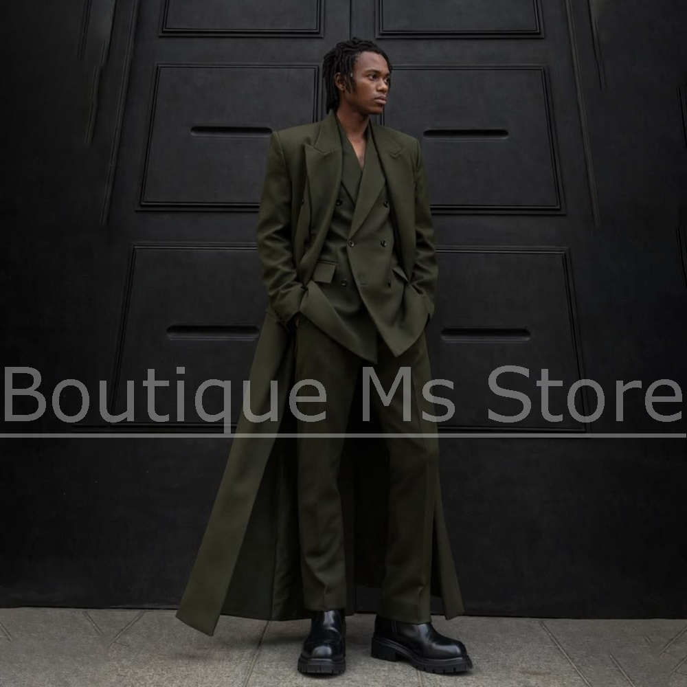Men'S Hip Formal Wear - Setelan Jas Pria Tiga Potong Ukuran