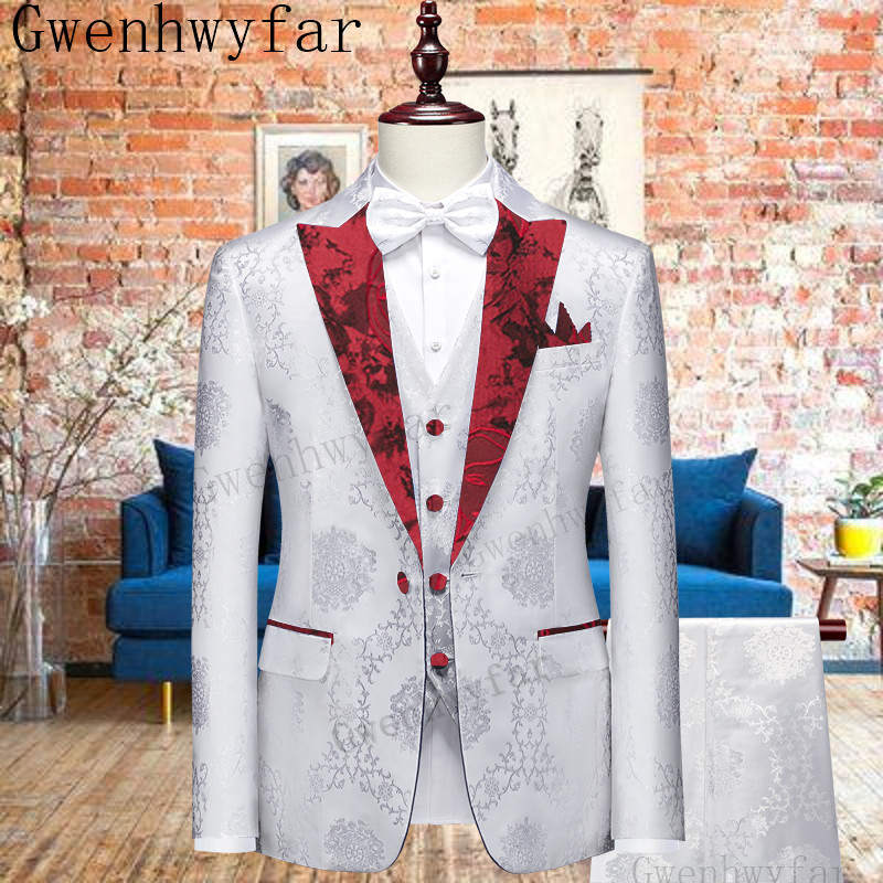 Latest Men Formal Wear - Gwhenyfar setelan Blazer pria, jas ramping