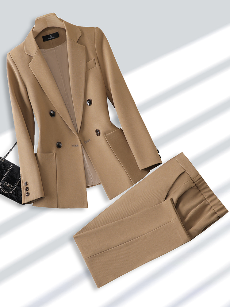 Men Formal Wear Summer - Setelan pakaian bisnis wanita, Blazer dan