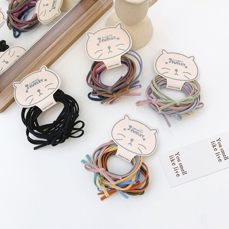 Tie Bar Clip - 6-Pak Ikat Rambut Kupu-Kupu Korea Sederhana,