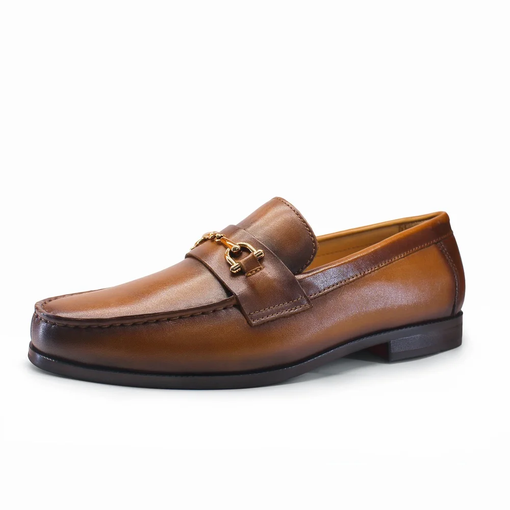 Mens Formal - Sepatu Pantofel Pria Ujung Bulat Bisnis
