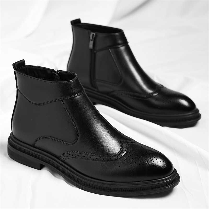 Sepatu Bot Tinggi Bisnis Pria  - Mens Formal ulasan dan harga