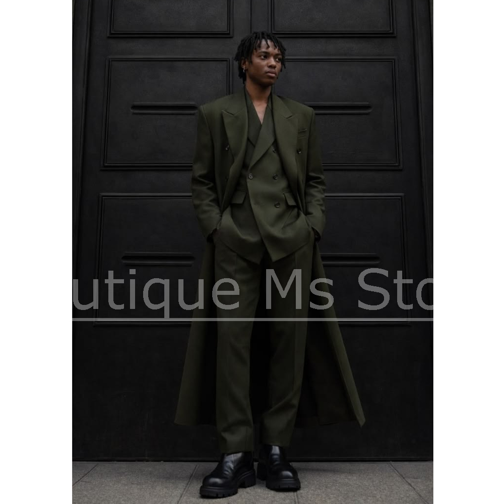 Setelan Jas Pria Tiga Potong U - Men'S Hip Formal Wear ulasan dan harga