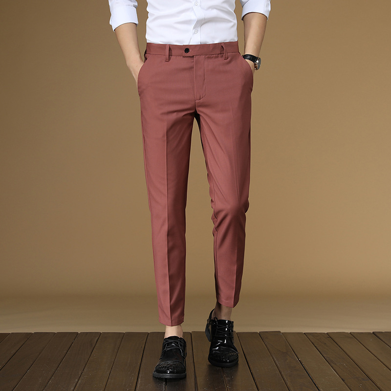 Celana Setelan Musim Panas Pri - Men Formal Wear Summer ulasan dan harga