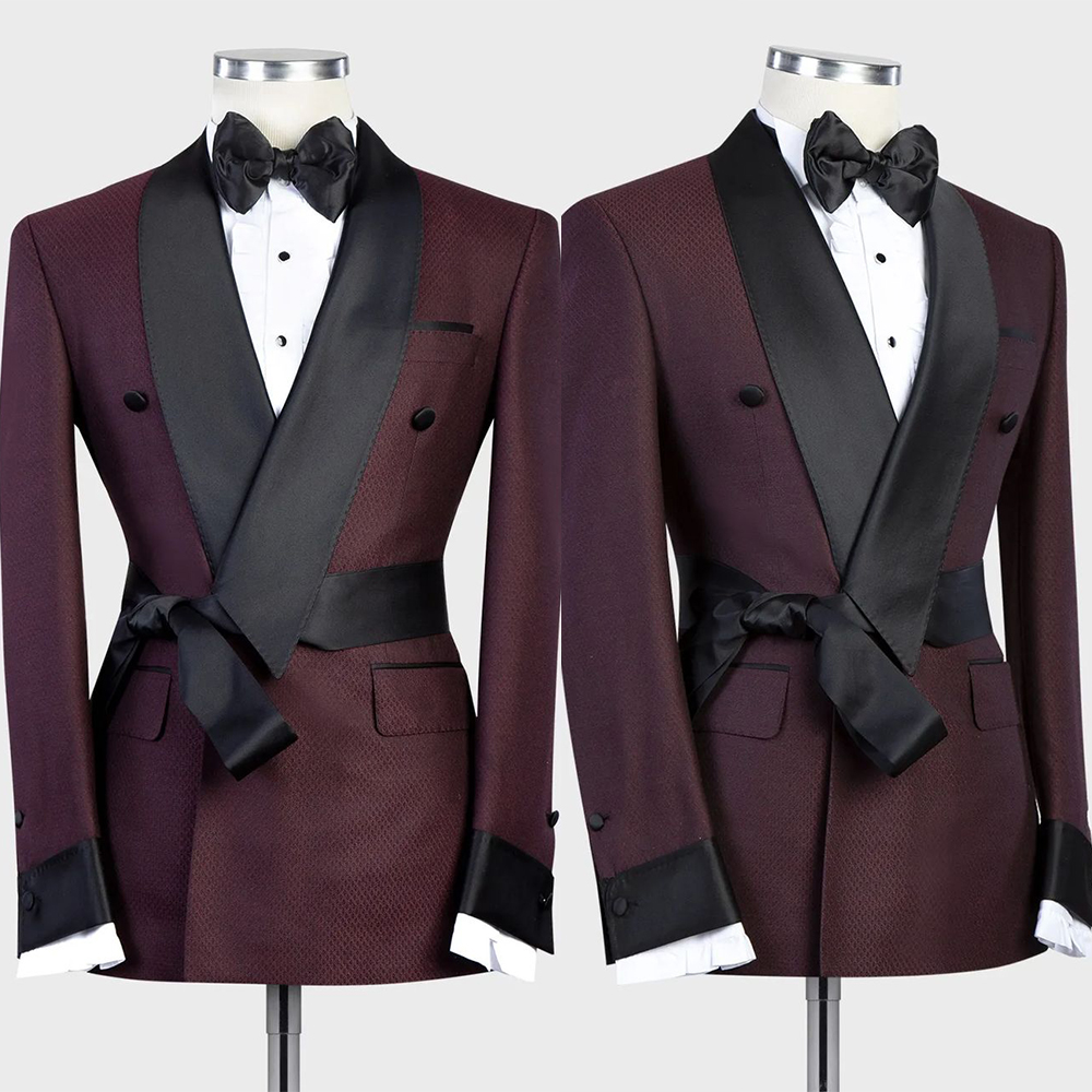 Jas Pria Merah Terbaru Model K - Latest Men Formal Wear ulasan dan harga