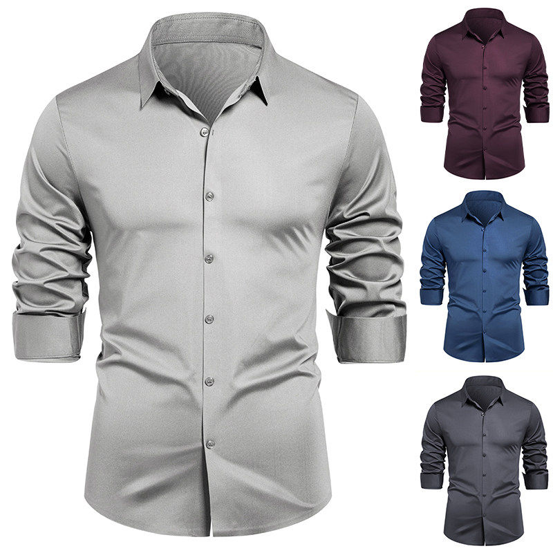 Kemeja Kerja Formal Kelas Atas - Mens Formal ulasan dan harga