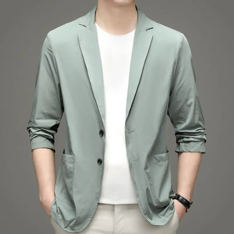 Blazer tipis pria, jaket blaze - Men Formal Wear Summer ulasan dan harga