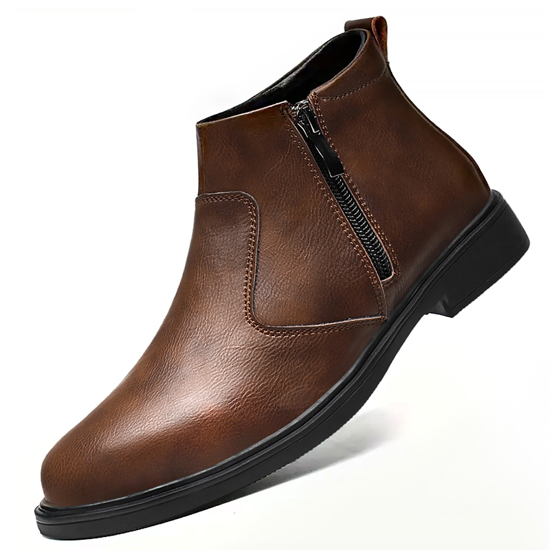 Sepatu Kulit High-Top Baru Mus - Mens Formal ulasan dan harga