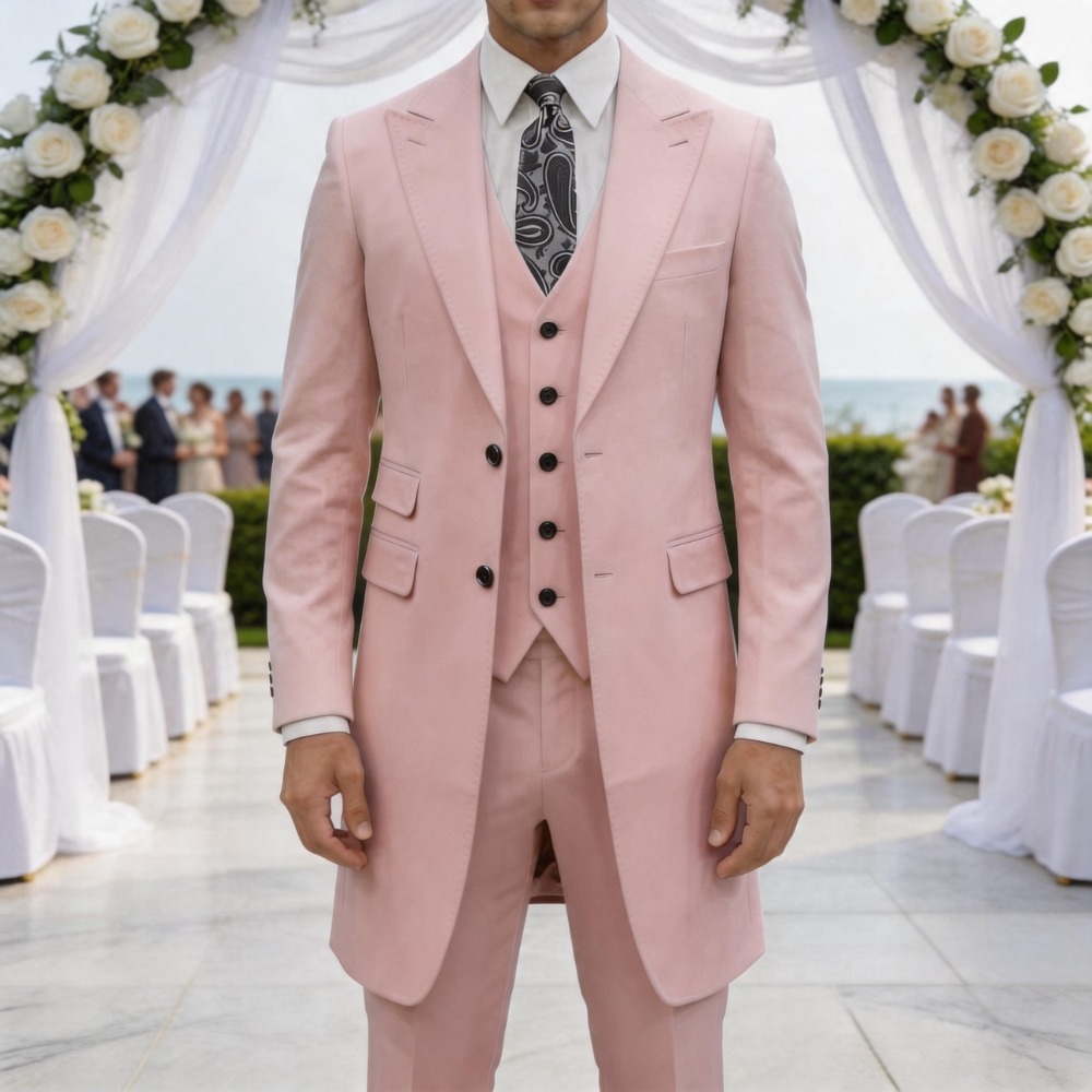 Setelan Pria Formal 3 Potong S - Men Formal Wear Summer ulasan dan harga