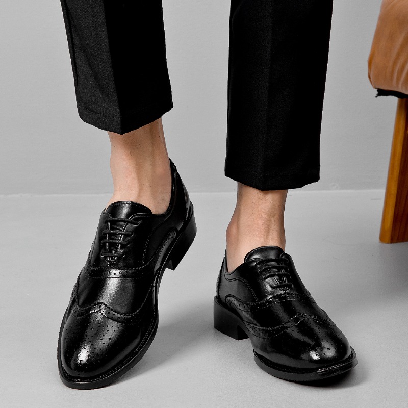 Sepatu Kulit Formal Gaya Klasi - Men Formal Wear Summer ulasan dan harga