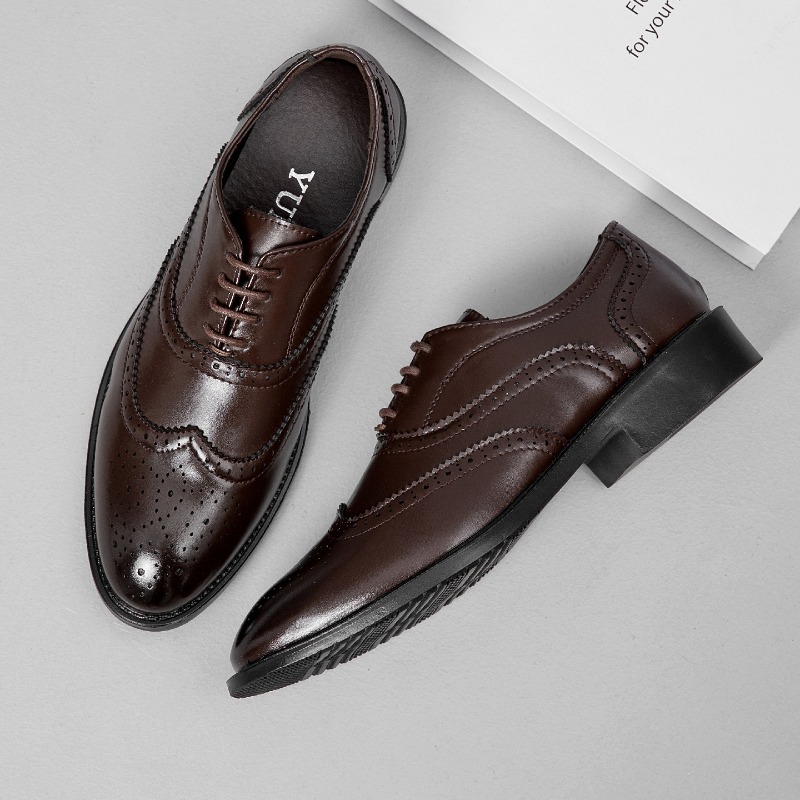 Sepatu Kulit Formal Gaya Klasi - Men Formal Wear Summer ulasan dan harga
