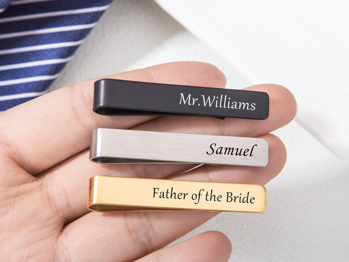 Klip Dasi Nama Kustom Yang Dip - Tie Bar Clip ulasan dan harga