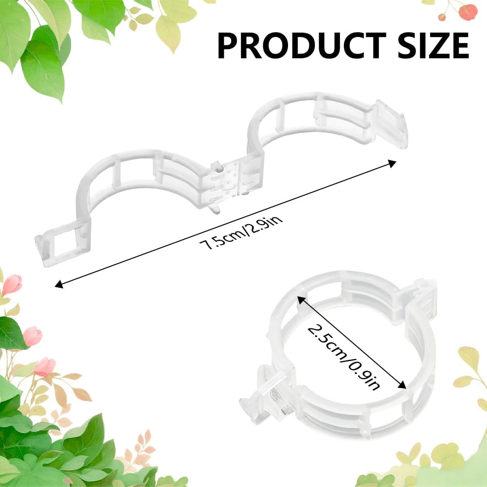 100 Buah Klip Penyangga Tanama - Tie Bar Clip ulasan dan harga