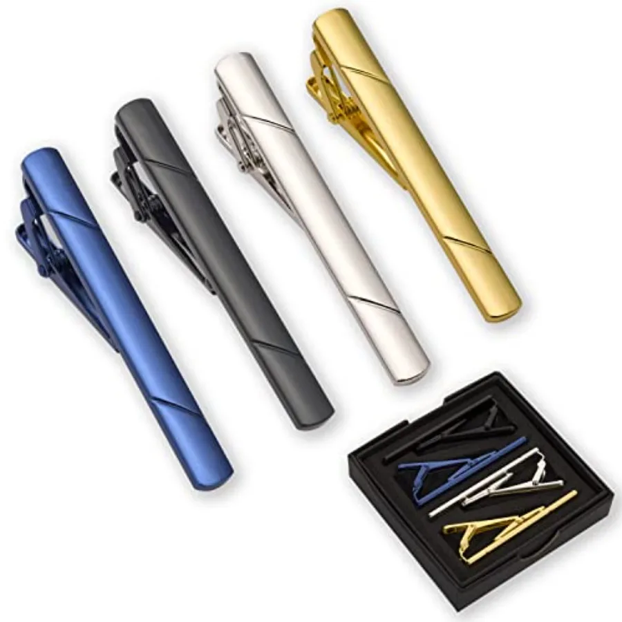 4 Buah Klip Dasi untuk Pria de - Tie Bar Clip ulasan dan harga