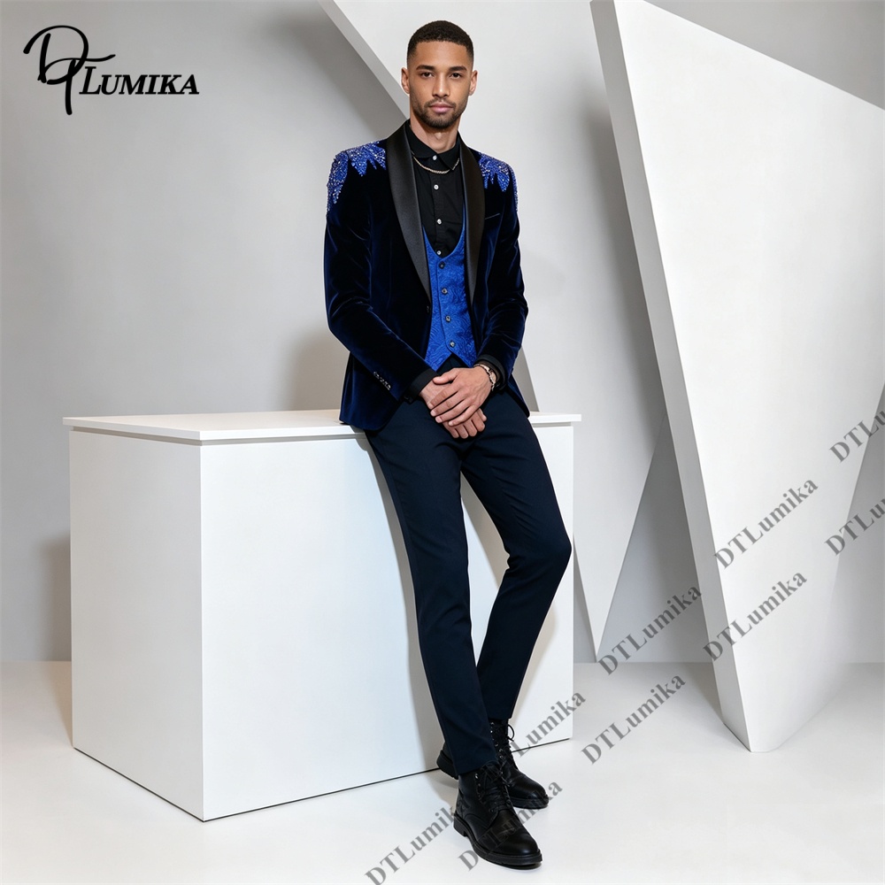 Setelan Pria 3 Potong Bahan Be - Men Formal Wear Pants ulasan dan harga