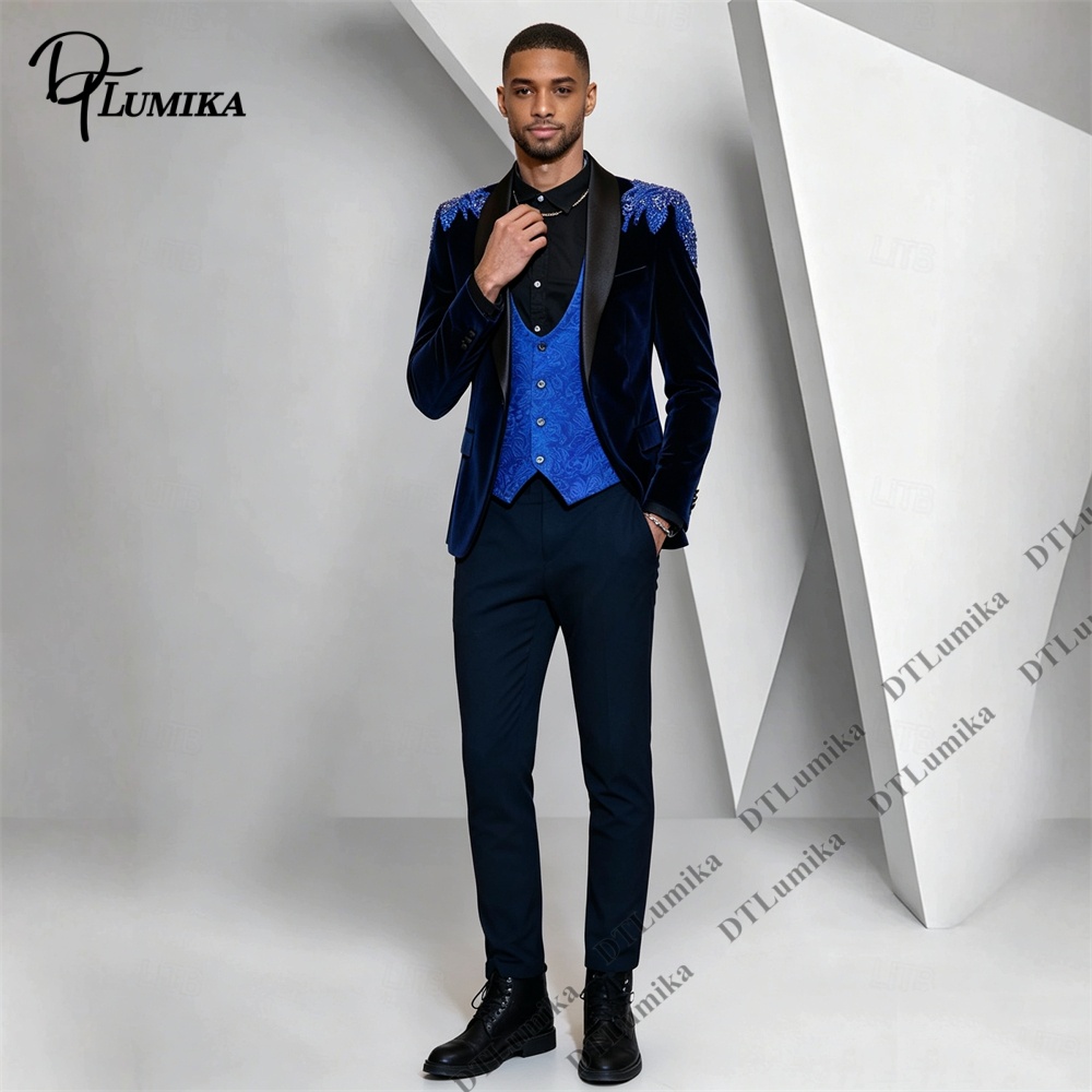 Setelan Pria 3 Potong Bahan Be - Men Formal Wear Pants ulasan dan harga