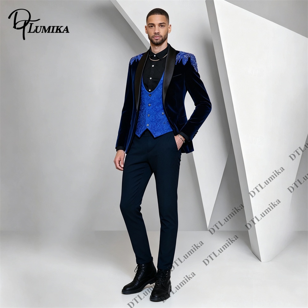 Setelan Pria 3 Potong Bahan Be - Men Formal Wear Pants ulasan dan harga