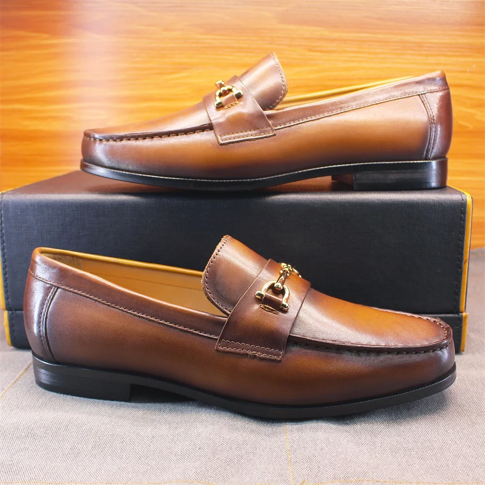 Sepatu Pantofel Pria Ujung Bul - Mens Formal ulasan dan harga