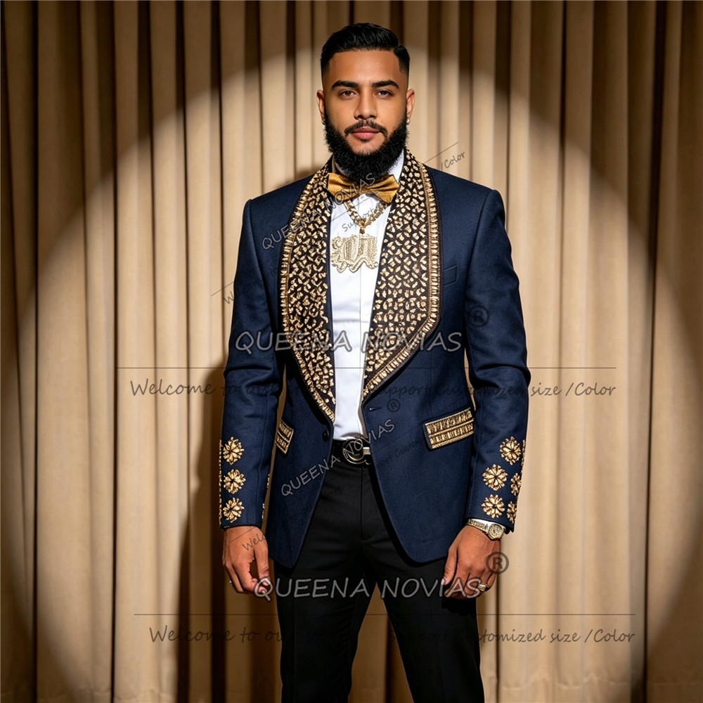 Jas Tuxedo Pernikahan Eksklusi - Formal Wear Jersey For Men ulasan dan harga